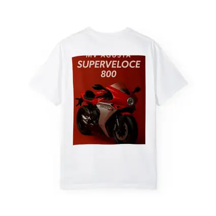 MV Agusta Superveloce 800 Red Background