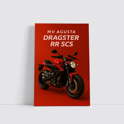 MV Agusta Dragster RR SCS Red Background