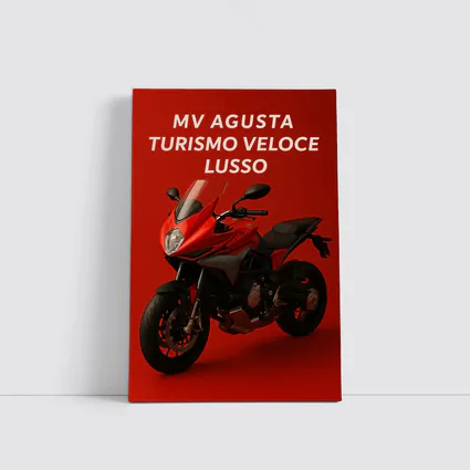 MV Agusta Turismo Veloce Lusso Red Background