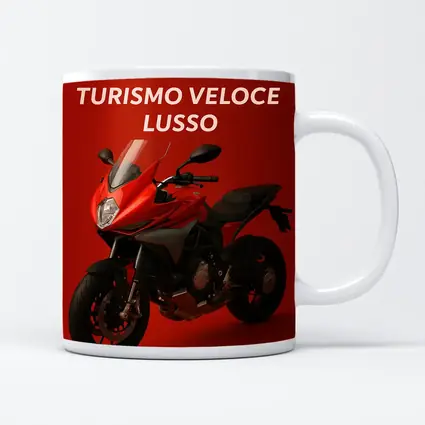 MV Agusta Turismo Veloce Lusso Red Background