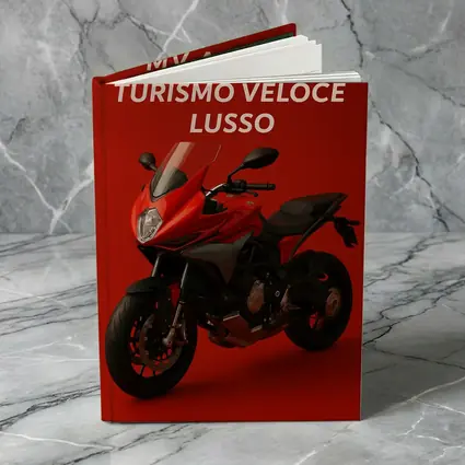 MV Agusta Turismo Veloce Lusso Red Background