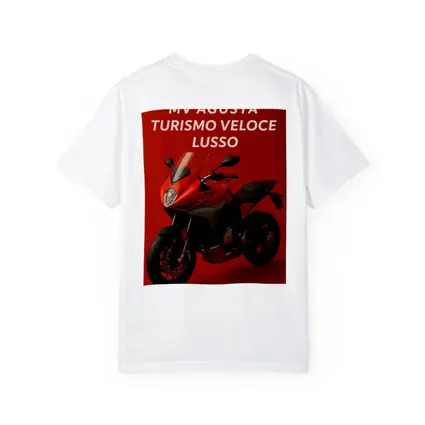 MV Agusta Turismo Veloce Lusso Red Background