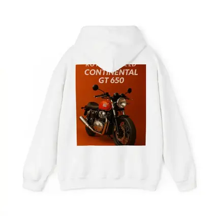Royal Enfield Continental GT Red Orange Background