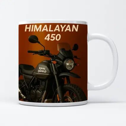 Royal Enfield Himalayan Matte Black Adventure Motorcycle