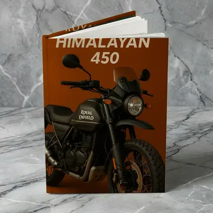 Royal Enfield Himalayan Matte Black Adventure Motorcycle