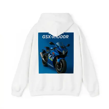 Suzuki GSX-R1000R Sport Bike Blue Background