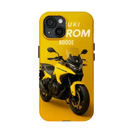 Suzuki V-Strom 800DE Yellow Adventure Motorcycle