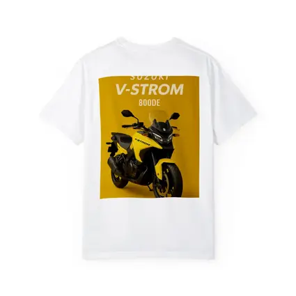 Suzuki V-Strom 800DE Yellow Adventure Motorcycle