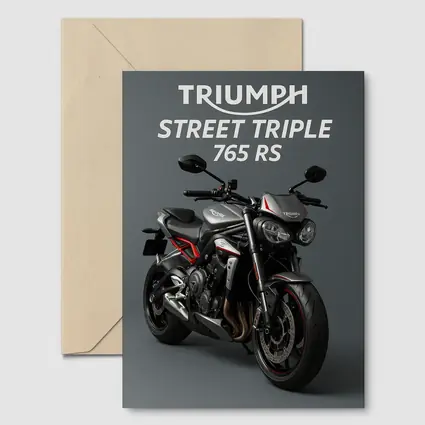 Triumph Street Triple 765 RS Gray