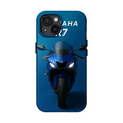Yamaha R7 Sport Bike Blue Studio
