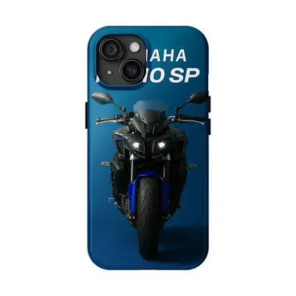 Yamaha MT-10 SP Motorcycle Blue Background