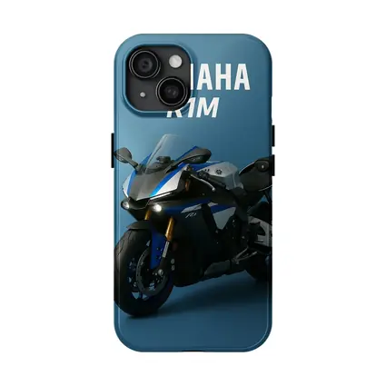 Yamaha R1M Sport Bike Blue Studio