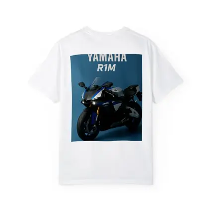 Yamaha R1M Sport Bike Blue Studio
