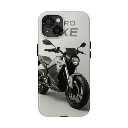Zero FXE Electric Motorcycle Studio Gray Background