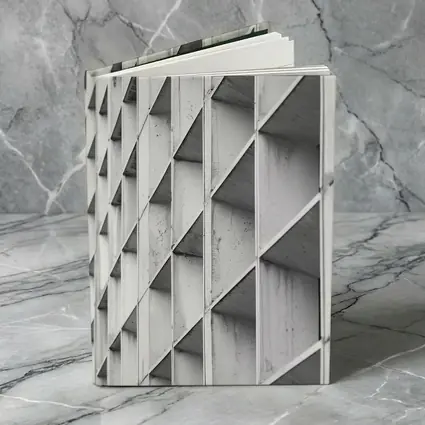 Concrete Building Facade Abstract Black White
