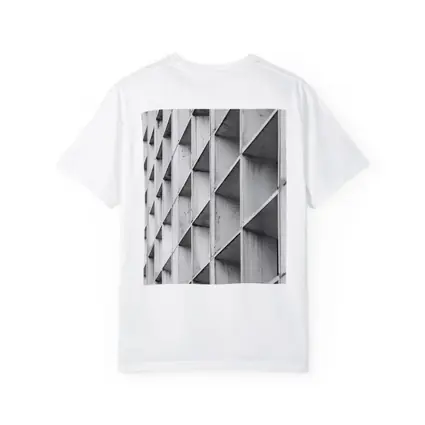 Concrete Building Facade Abstract Black White