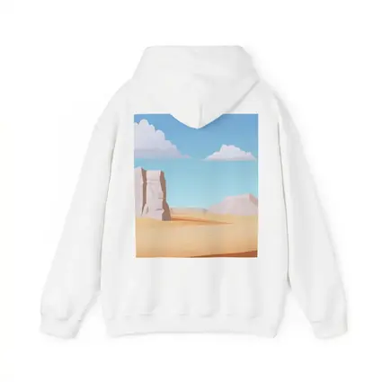 Desert Canyon Flat Design Illustration Art