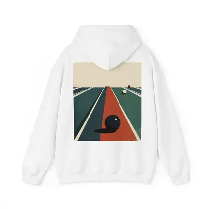 Retro Bowling Alley Minimalist Art Print