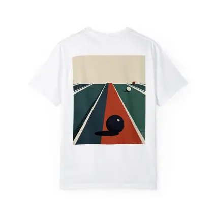 Retro Bowling Alley Minimalist Art Print