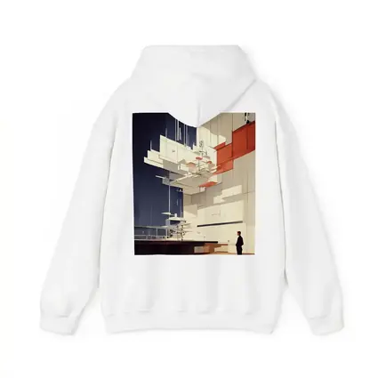 Modernist Interior Architecture Figure Geometric Art