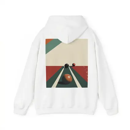 Retro Bocce Balls Minimalist Geometric Art