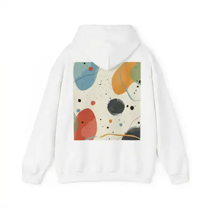 Colorful Abstract Shapes Beige Minimal Art