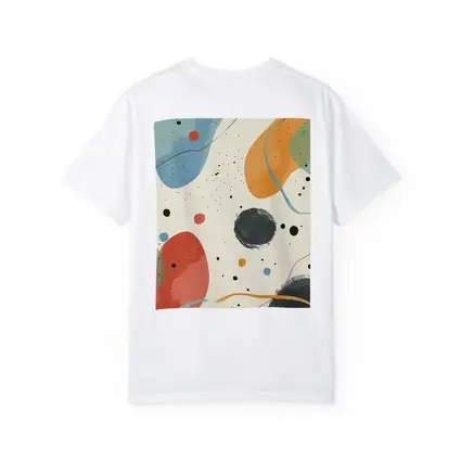Colorful Abstract Shapes Beige Minimal Art