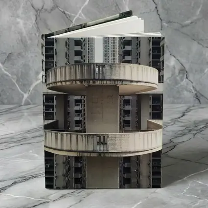 Brutalist Concrete Tower Urban High Rise