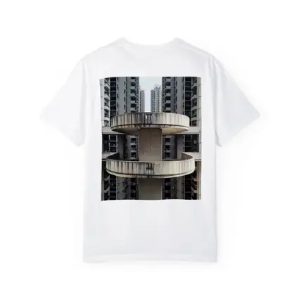 Brutalist Concrete Tower Urban High Rise