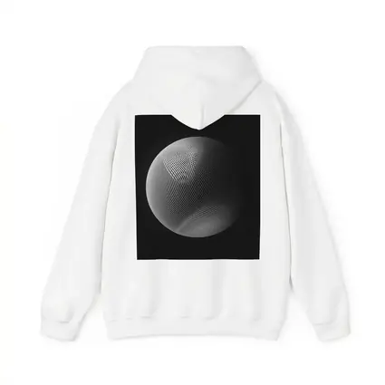 Geometric Line Sphere Black Background Abstract