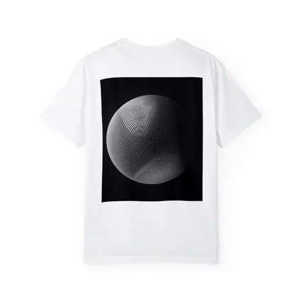 Geometric Line Sphere Black Background Abstract