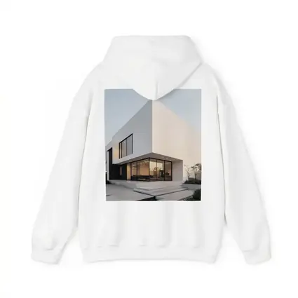 Modern White Minimalist Architecture House Exterior