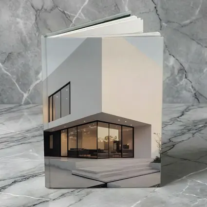 Modern White Minimalist Architecture House Exterior