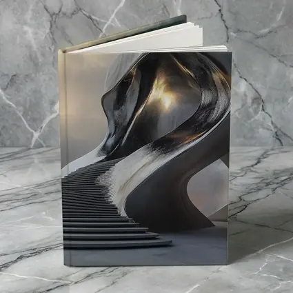 Futuristic Sculptural Architecture Cloudy Sky Art