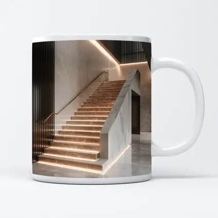Marble Staircase Luxury Modern Interior Design