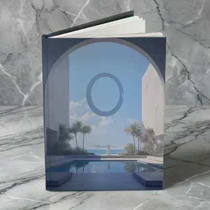 Minimalist Concrete Arch Pool Ocean View