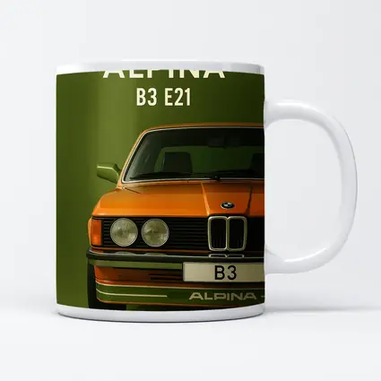Alpina B3 E21 Classic BMW Green Background