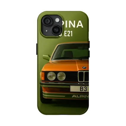 Alpina B3 E21 Classic BMW Green Background