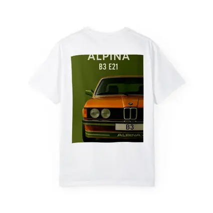 Alpina B3 E21 Classic BMW Green Background