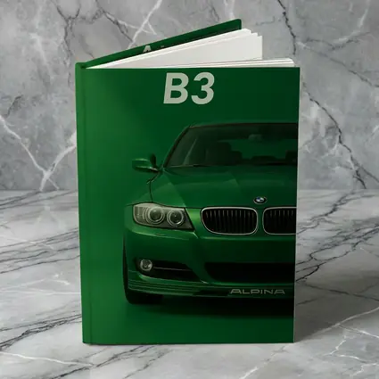 Alpina B3 Green BMW Art Print