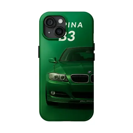 Alpina B3 Green BMW Art Print