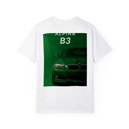 Alpina B3 Green BMW Art Print