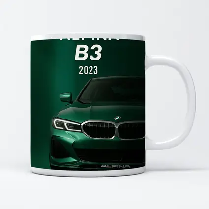 BMW Alpina B3 2023 Green Front View