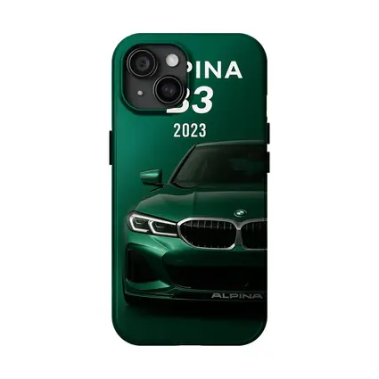 BMW Alpina B3 2023 Green Front View