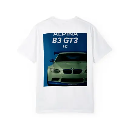 Alpina B3 GT3 E92 Blue Background