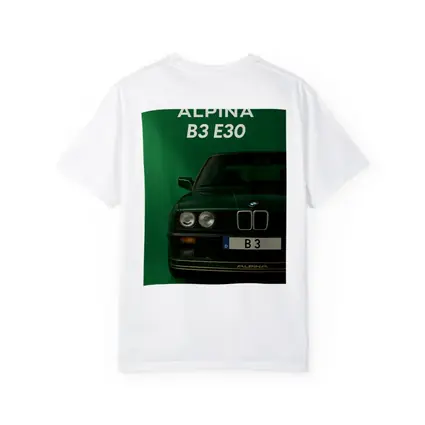 Alpina B3 E30 Classic Green Wall Art
