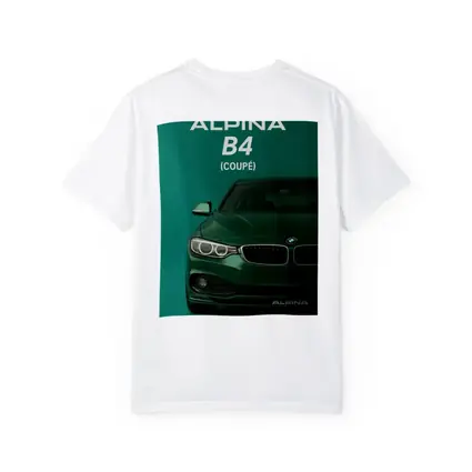 Alpina B4 Coupe Green Minimal Art