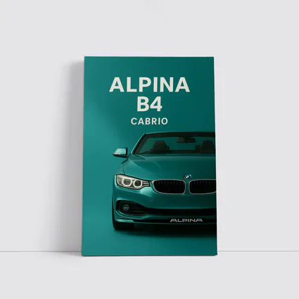 BMW Alpina B4 Cabrio Teal Green