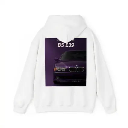 Alpina B5 E39 Purple Minimal Art