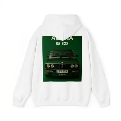 Alpina B5 E28 BMW Green Background Art